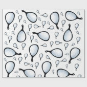 Cadeau Papier à envelopper brillant Miroir à main Stylist (Plat)