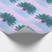 Cadeau Papier à envelopper brillant, Peacock (Coin)