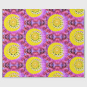 Cadeau Papier à envelopper brillant, Sun Moon (Plat)