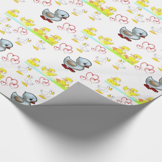 Cadeau Papier à envelopper Canards (Coin)