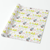 Cadeau Papier à envelopper Canards (Déroulé)
