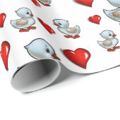 Cadeau Papier à envelopper Canards (Coin rond)