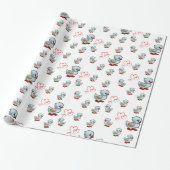 Cadeau Papier à envelopper Canards (Déroulé)