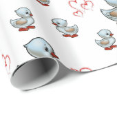 Cadeau Papier à envelopper Canards (Coin rond)