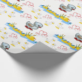 Cadeau Papier à envelopper Canards (Coin)