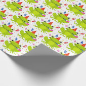 Cadeau Papier à envelopper - Célébrer la grenouille (Coin)