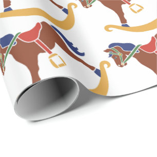 Cadeau Papier à envelopper - Cheval à rocher