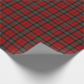 Cadeau Papier à envelopper - Clan Macpherson Tartan Rouge (Coin)