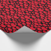 Cadeau Papier à envelopper Coeurs de Saint-Valentin (Coin)