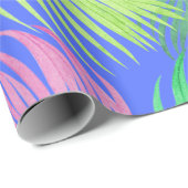 Cadeau Papier à envelopper contenant l'odeur du feuille (Coin rond)