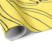 Cadeau Papier à envelopper de bananes cuites (Coin rond)