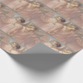 Cadeau Papier à envelopper de beaux anges (Coin)