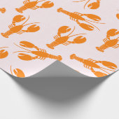 Cadeau Papier à envelopper de homard (Coin)