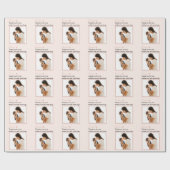 Cadeau Papier à envelopper de la Fête des Mères Pastel |  (Plat)