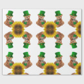 Cadeau Papier à envelopper de la Saint-Patrick (Plat)