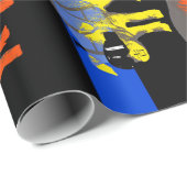 Cadeau Papier à envelopper de porcelet chinois 2019 (Coin rond)