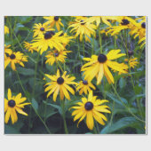 Cadeau Papier à envelopper de Susans à l'oeil noir (Plat)