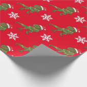 Cadeau Papier à envelopper Dinosaur Noël (Coin)