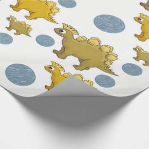 Cadeau Papier à envelopper Dinosaures