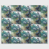 Cadeau Papier à envelopper Dinosaures (Plat)