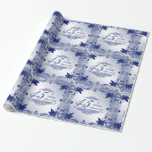 Cadeau Papier à envelopper du 45e anniversaire du Mariage (Déroulé)