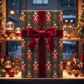 Cadeau Papier à envelopper du soldat de caissonnière de j