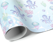 Cadeau Papier à envelopper Fête d'anniversaire à thème na (Coin rond)