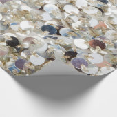 Cadeau Papier à envelopper glamor à Parties scintillant d (Coin)