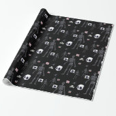 Cadeau Papier à envelopper Halloween (Déroulé)