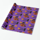 Cadeau Papier à envelopper Halloween (Déroulé)