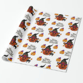 Cadeau Papier à envelopper Halloween (Déroulé)