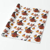 Cadeau Papier à envelopper Halloween (Déroulé)