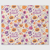 Cadeau Papier à envelopper (Halloween) (Plat)