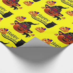 Cadeau Papier à envelopper Halloween