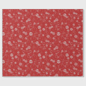 Cadeau Papier à envelopper inspiré des grands nationaux B (Plat)