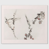 Cadeau Papier à envelopper JAPONAIS à éperon à éperon (Plat)