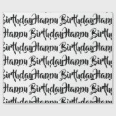 Cadeau Papier à envelopper - Joyeux anniversaire (Plat)