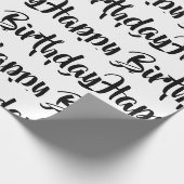 Cadeau Papier à envelopper - Joyeux anniversaire (Coin)