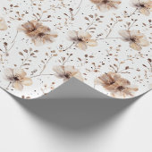 Cadeau Papier à envelopper mat pour cadeaux emballés (Coin)