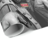 Cadeau Papier à envelopper Mécanique (Coin rond)