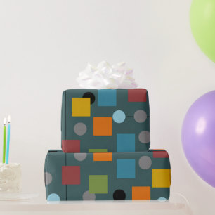 Cadeau Papier à envelopper - Moderne du milieu du siècle