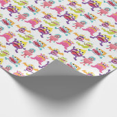 Cadeau Papier à envelopper - Monstres effrayants (Coin)