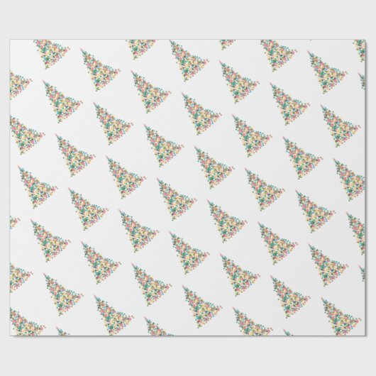 Cadeau Papier à envelopper Noël (Plat)