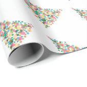 Cadeau Papier à envelopper Noël (Coin rond)