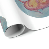 Cadeau Papier à envelopper Octopodia Méditer (Coin rond)