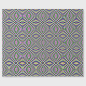 Cadeau Papier à envelopper OEil psychédélique (Plat)