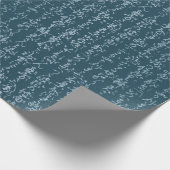 Cadeau Papier à envelopper - Parchemin japonais en Denim (Coin)