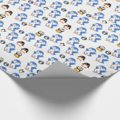 Cadeau Papier à envelopper Pingouin (Coin)