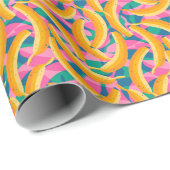 Cadeau Papier à envelopper pour bébé et enfants dans le s (Coin rond)