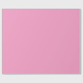 Cadeau Papier à envelopper pour bébé rose pastel (Plat)